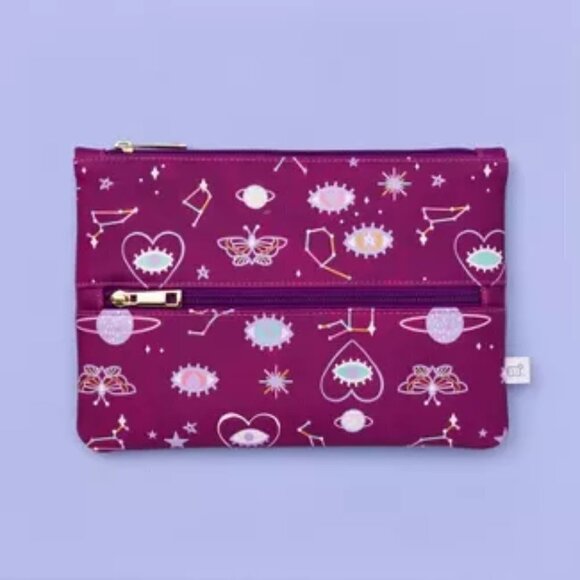 Aura Space Scene Heat Sensitive Pencil Pouch - Picture 1 of 5